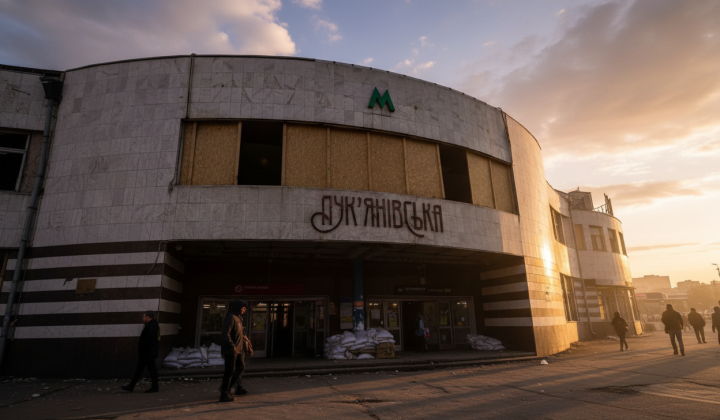Відновлення станції метро «Лук’янівська»