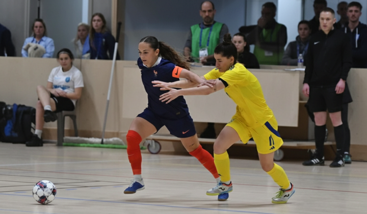 Ukrainian women's futsal team loses to France