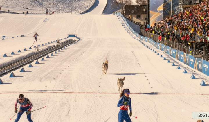 Назгул на лыжній трасі Олімпіади-2026