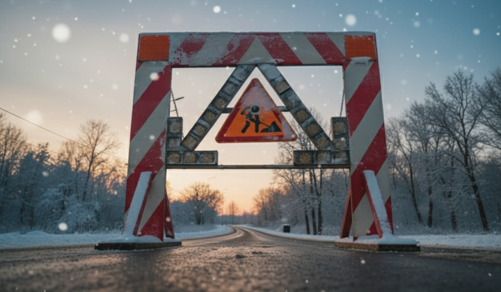 Закриття доріг у Києві 20 лютого
