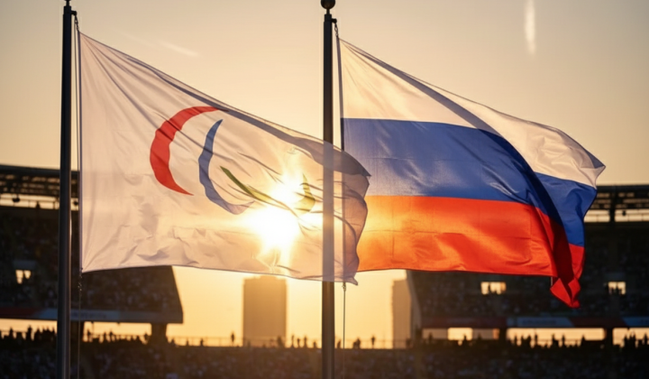 Російські паралімпійці виступають під російським прапором