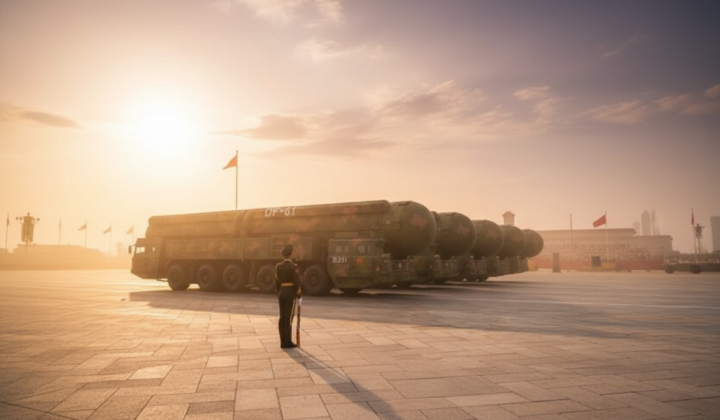Chinese nuclear test in 2020