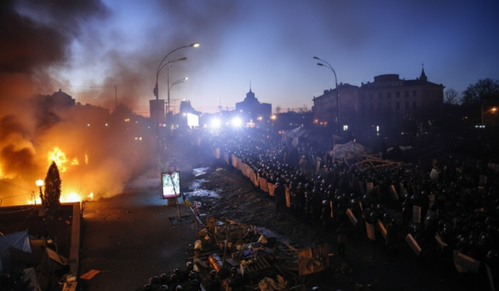 Lanterns on Institutska - symbol of the cause