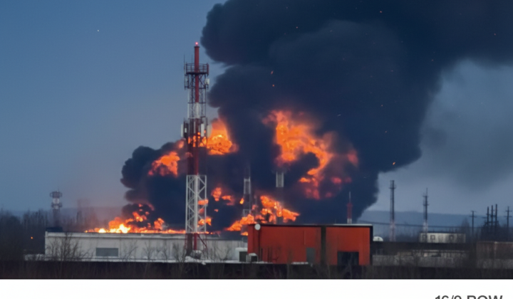 Mass drone attack in Tatarstan and Belgorod