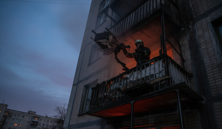 Fire in Kyiv: extinguished without casualties