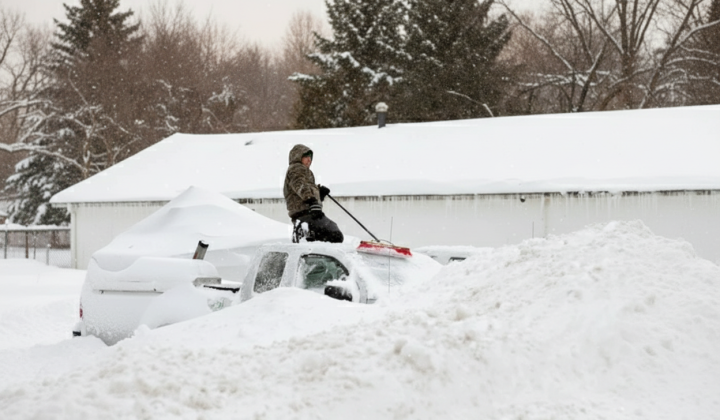 Homes without power due to winter storm