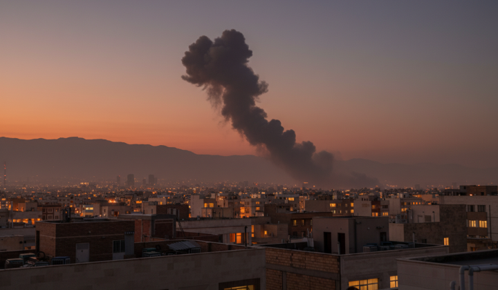 Iranian missiles strike Israel and Bahrain