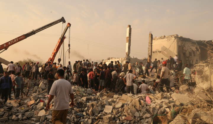 Iran. Civilian casualties and damages