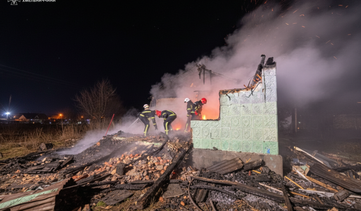 Fire in Khmelnytskyi region: child saved