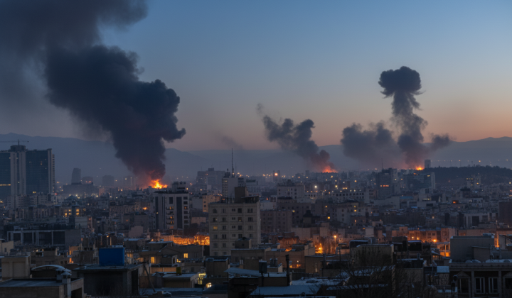 Attack on oil refineries in the Middle East