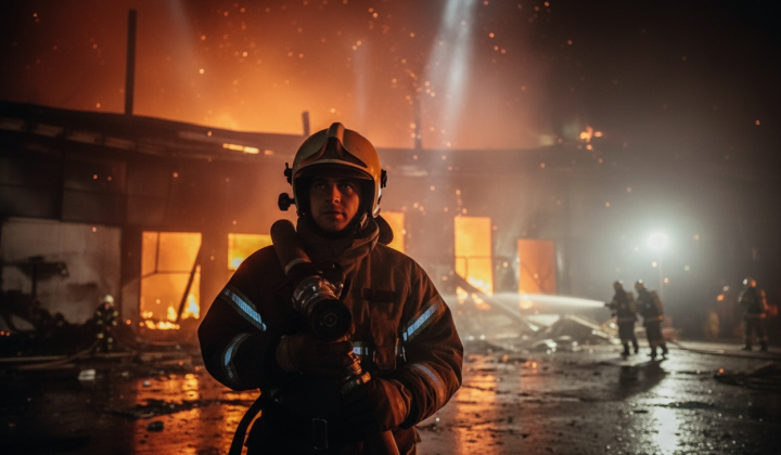 Emergency work in Odessa after attack