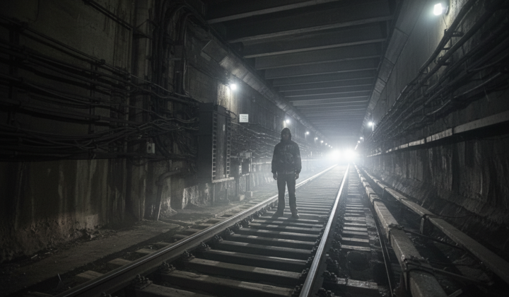 Person found on the tracks at Taras Shevchenko station