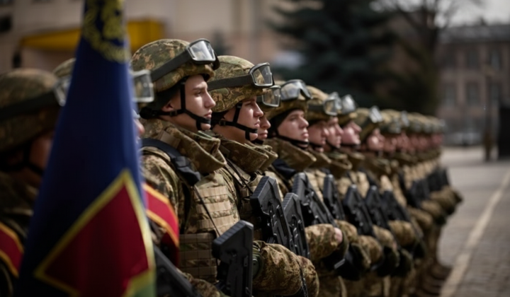 Безпілотник на фоні неба
