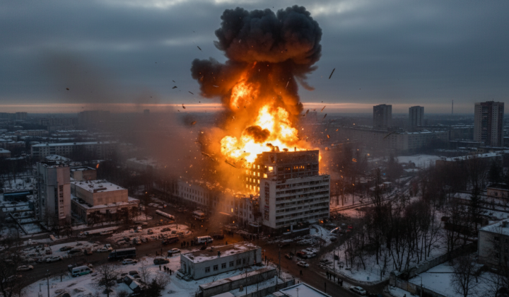 Завод мікроелектроніки у Брянську в огорожі