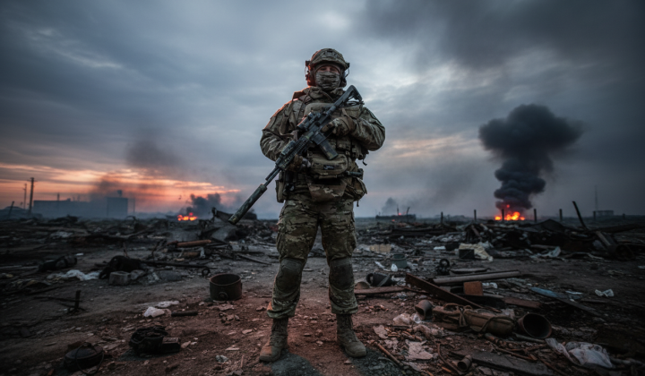 Combat actions: destruction of enemy districts