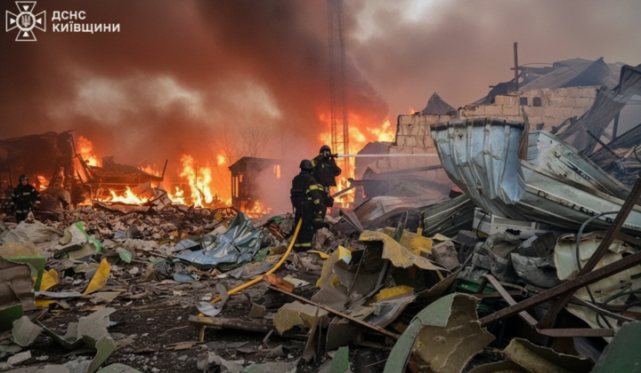 Russian army strikes energy facilities with drones