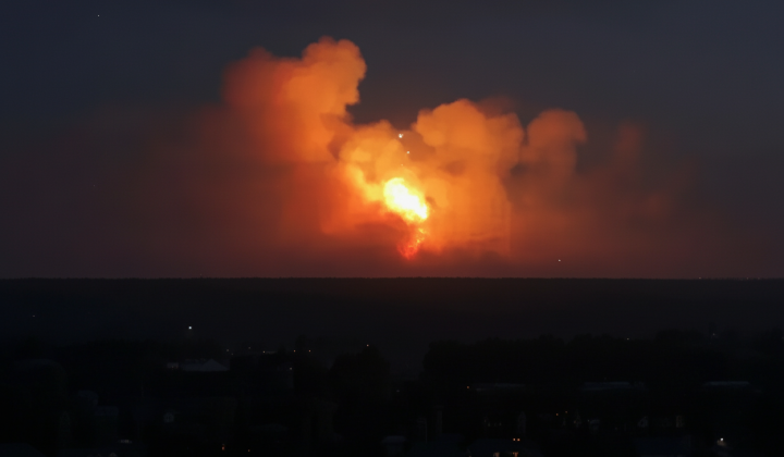Consequences of rocket attack in Belgorod