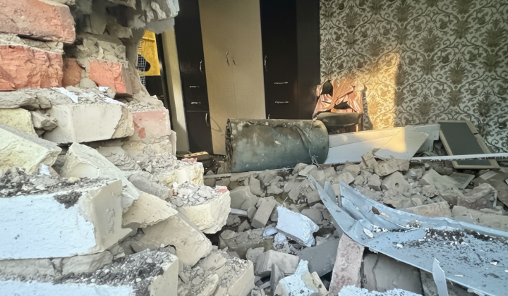 Missile X-101 hits bedroom