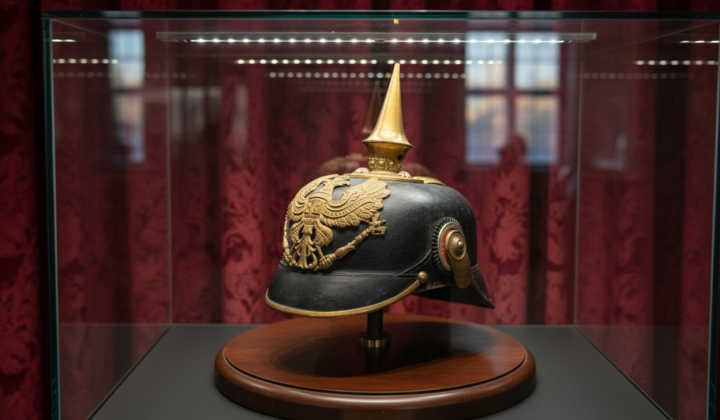 Prussian officer's helmet from 1915
