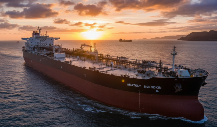 Tankers with oil and gas for Cuba