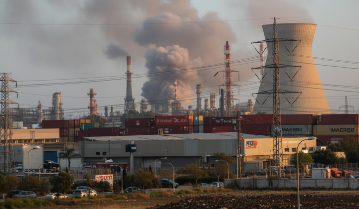 Пожежа нафтопереробного заводу в Хайфі