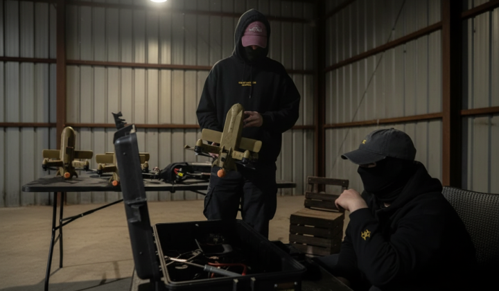 Ukrainian interceptor drones in the Middle East