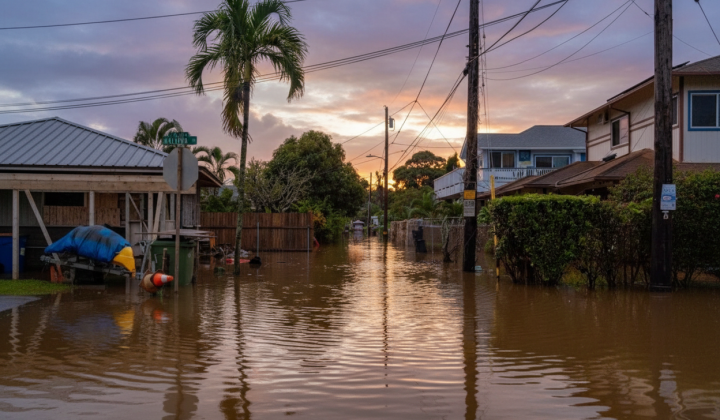 Strongest flood in 20 years