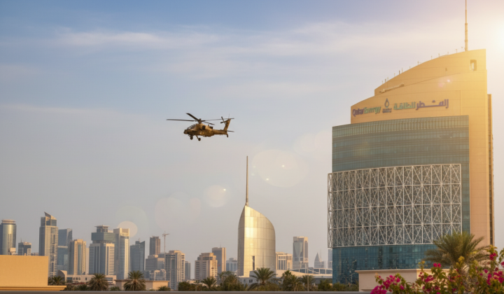 Military helicopter crash in Qatar