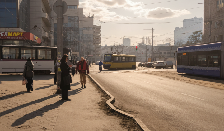 High-speed tram derailed in Kyiv