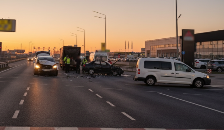 Ring road in Kyiv paralyzed due to accident