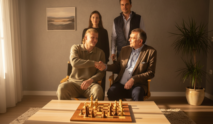 Erling Haaland launches chess championship