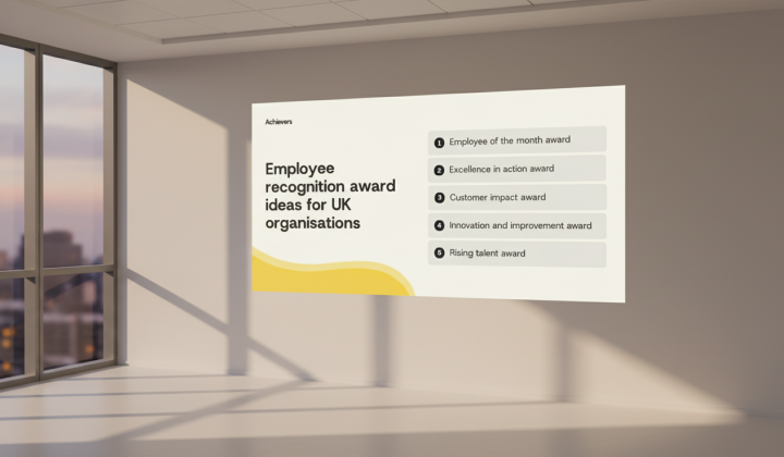 Graphic image about work appraisal in the UK