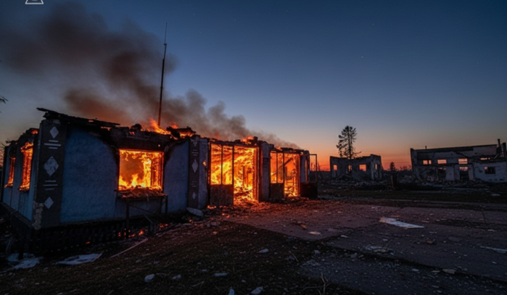 Russia attacks fire depot in Sumy region