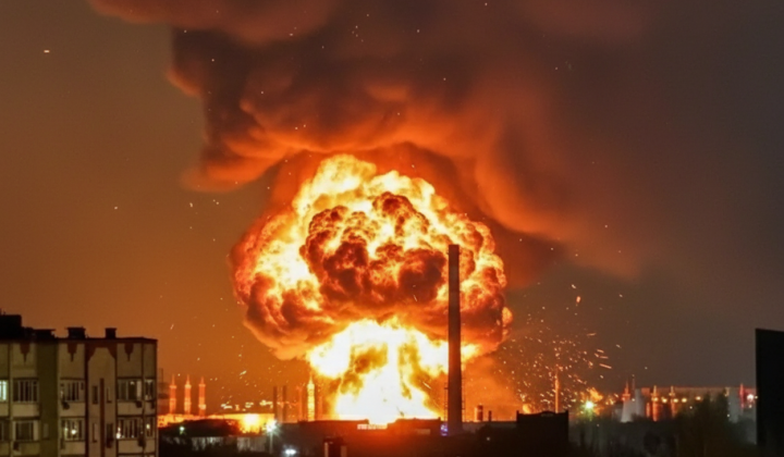 Ukrainian strikes on ports of the Gulf of Finland