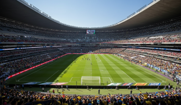 Football fan died at Azteca Stadium