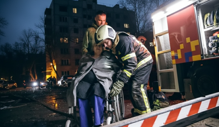 Drone attack on Poltava: children wounded