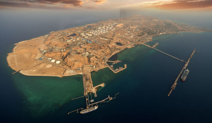 Seizure of Hark island and parallels with Ukraine
