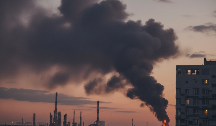 Безпілотники напали на нафтопереробний завод