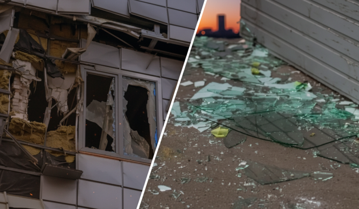 БпЛА 'Молнія' у торговельному центрі у Сумах