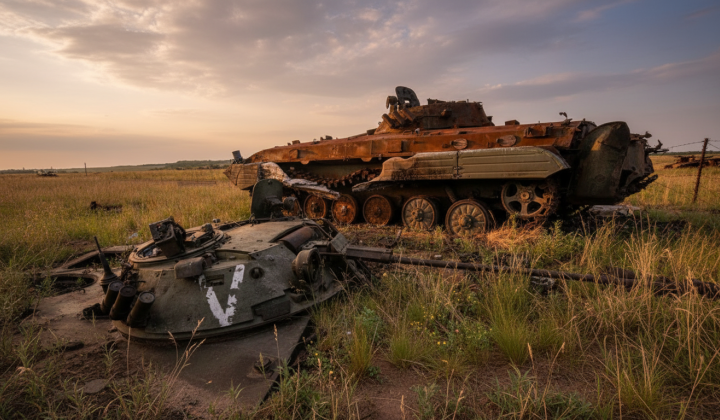 Military operation on the front in Ukraine