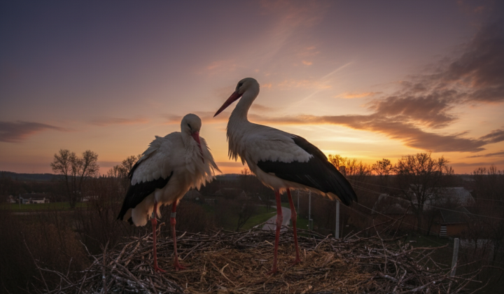 New pair of storks Lel and Kvіtka