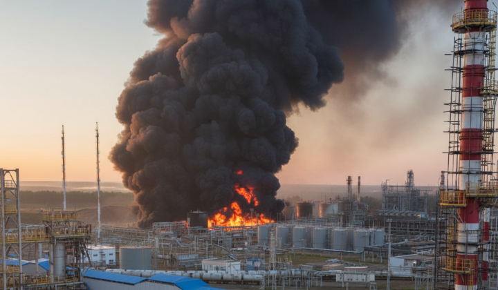 Украинские дроны нацелены на российские нефтяные терминалы