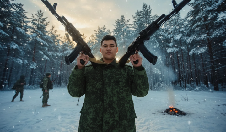 Зображення загиблого найманця з Непалу та Африки