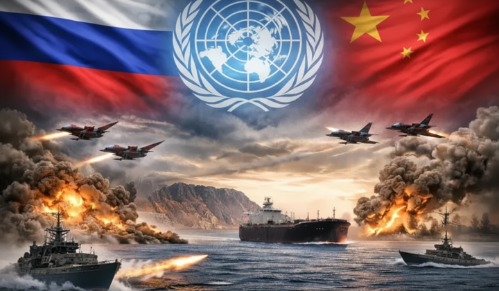 Russia and China vetoed resolution