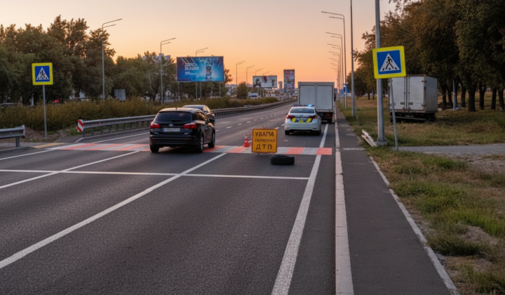Death of a pensioner at a crossing in Kyiv