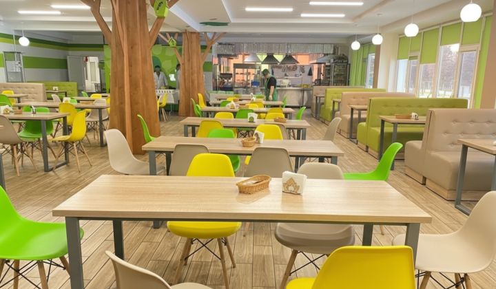 Updated school cafeterias in Ukraine