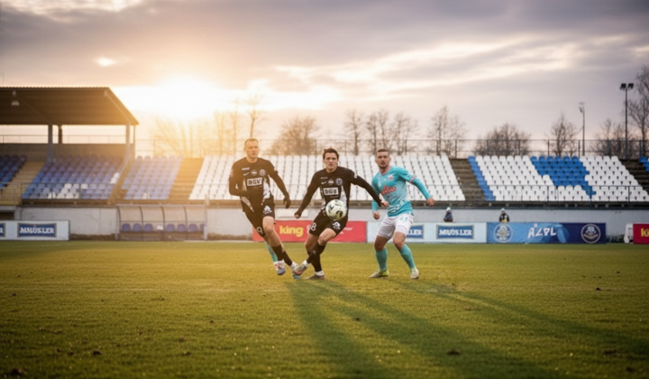 Players of FC Poltava after defeat