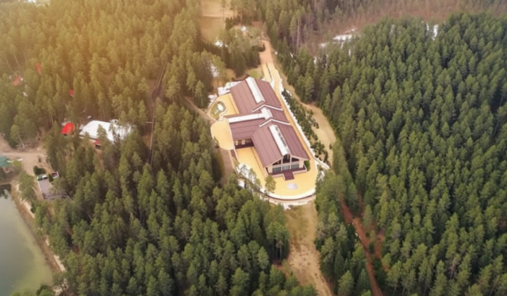 Around Putin's residence in Valday