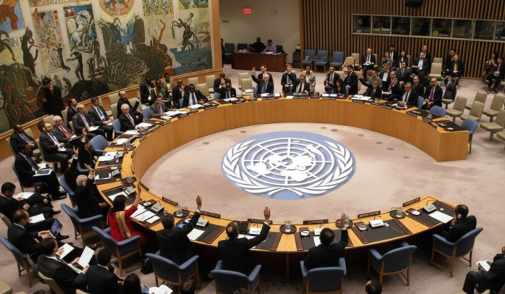 UN Security Council meeting on Russia's escalation
