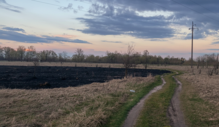 Police investigates fire in Kyiv region
